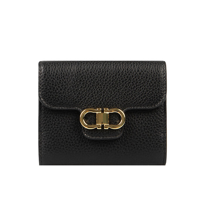 [로로모다] 페라가모 간치니 트리플드 여성 반지갑 / 22-0961-785777 - Salvatore Ferragamo