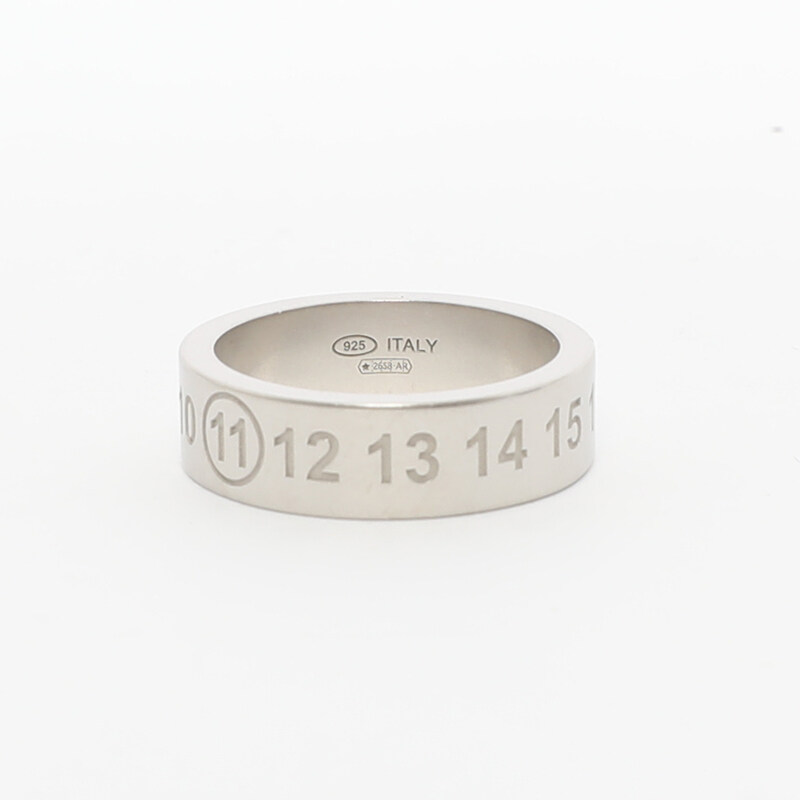 [국내신상]마르지엘라 넘버링 실버 반지 SM1UQ0120 P8863 101 - Maison Margiela