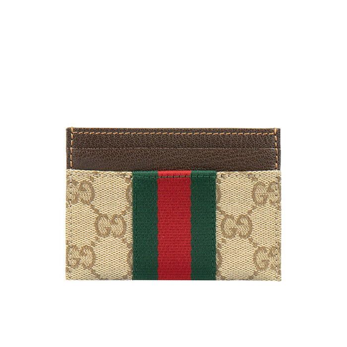[로로모다] 구찌 웹 디테일 여성 카드지갑 / 876043-FAF8R-8547 - Gucci