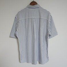 [XL] 유니클로 남성 반팔 셔츠 스트라이프 남자 티셔츠 G155 썸네일 4