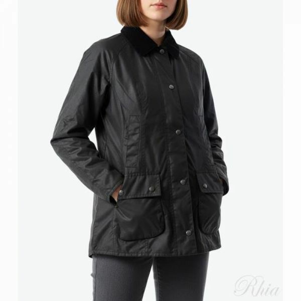 바버 26SS 비드넬 왁스 자켓 블랙 LWX0667 BK11 - Barbour