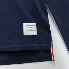 더팩토리 26FW 톰브라운 여성 사선 완장 4바 긴팔티 / 네이비 (FJS103G 07862 415) 썸네일 4