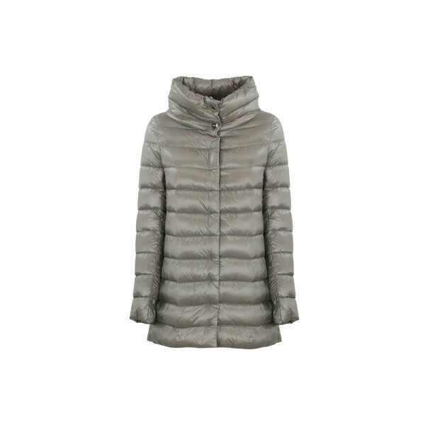 26FW 아멜리아 AMELIA 하이넥 롱 패딩자켓 그레이 PI0505DIC 12017Z 9406 - Herno