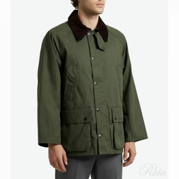 바버 26SS OS 피치드 비데일 캐주얼 자켓 세이지 MCA0933 SG71 오버사이즈 재킷 - Barbour