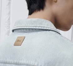 [백화점 풀셋] 디올 남자 남성 메달리옹 반팔 자수 셔츠 D643D586A3609 썸네일 1