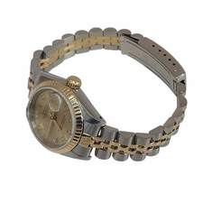 롤렉스 SS 여성 시계 롤렉스 26mm 데이저스트 다이아 10p 샴페인 골드 18k 콤비 여성 시계 69173 썸네일 2