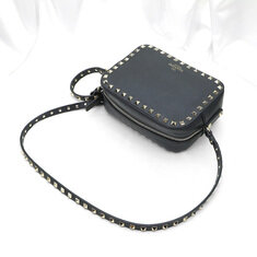 Valentino(발렌티노) NW1B0809VSF 블랙 카프스킨 락스터드 스몰 카메라 크로스백 썸네일 3