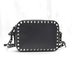 Valentino(발렌티노) NW1B0809VSF 블랙 카프스킨 락스터드 스몰 카메라 크로스백 썸네일 2