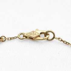 Van Cleef&Arpels(반클리프앤아펠) VCARN59L00 18K 옐로우 골드 커넬리언 스위트 하트 팔찌 썸네일 4