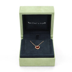 Van Cleef&Arpels(반클리프앤아펠) VCARN59N00 18K 옐로우 골드 커넬리언 스위트 하트 목걸이 썸네일 1