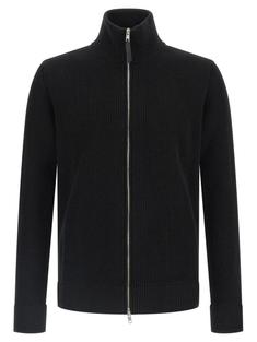 오늘출고 Maison Margiela 백 스티치 울 블랜드 집업 가디건 썸네일 1