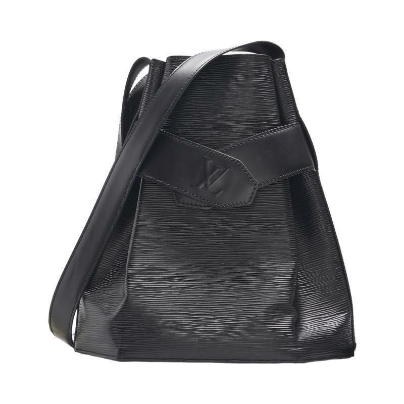 블랙 카프스킨 에삐 삭 데폴 PM 숄더백 - Louis Vuitton