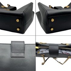 생로랑 YSL 체인 숄더백 블랙 금장  썸네일 5