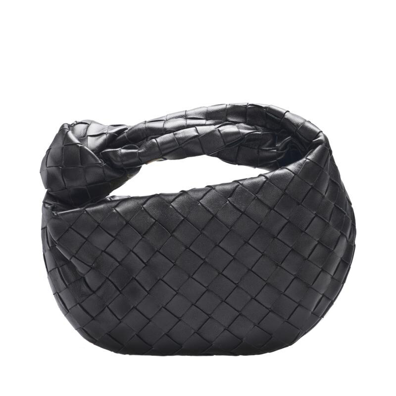블랙 인트레치아토 조디 미니 토트백 - Bottega Veneta