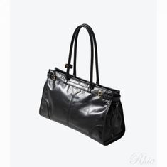 프라다 26FW 보니 라지 가죽 핸드백 1BA433 2CYR F0002 썸네일 1