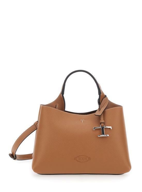 26FW 토즈 마이크로 토트백 XBWAPAEL000QRI S410 BROWN DOM - Tods
