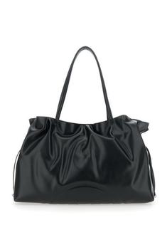 26FW 토리버치 엘라 나투라 엠보스드 토트 백 178767 001 BLACK DOM 썸네일 2