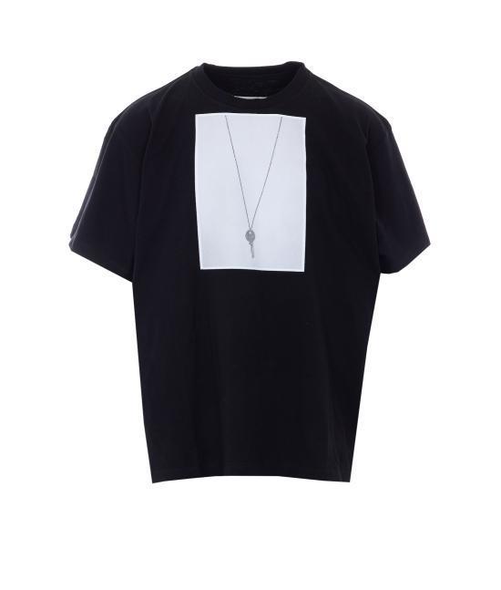26SS MM6 메종마르지엘라 반팔 티셔츠 SH0GC0068 M20050 900 BLACK DOM - MM6