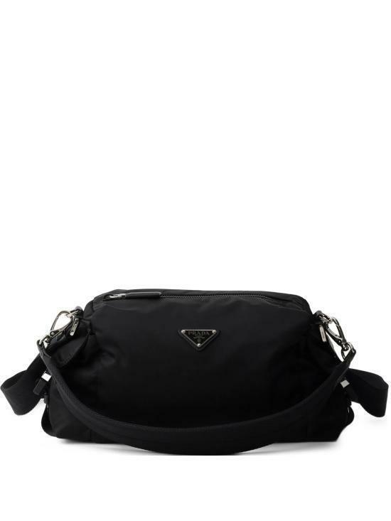 26FW 프라다 익스플로어 리나일론 앤 레더 크로스 숄더백 2VH206 2DW3 F0002 BLACK DOM - Prada