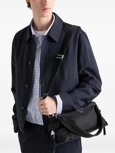 26FW 프라다 익스플로어 리나일론 앤 레더 크로스 숄더백 2VH206 2DW3 F0002 BLACK DOM 썸네일 3