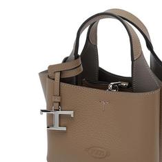 26FW 토즈 마이크로 토트백 XBWAPAFL000QRI 6L31 BROWN GREY DOM 썸네일 4
