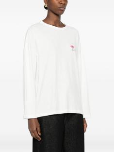 26FW 겐조 긴팔 티셔츠 FG6 2TL359 4SK 02 OFF WHITE DOM 썸네일 4