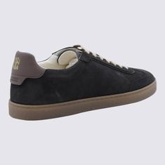 26FW 브루넬로 쿠치넬리 스웨이드 스니커즈 MZUMGLJ336 CLV06 BLACK DOM 썸네일 6