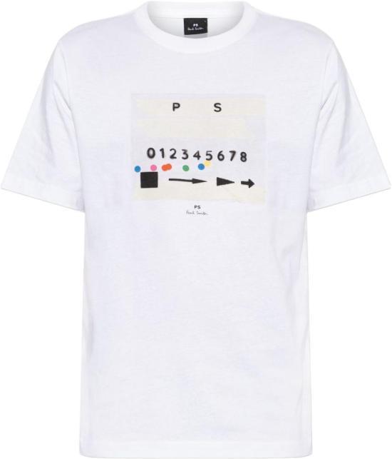 26FW 폴 스미스 지브라 패치 반팔 M2R 011R WP6868 01 WHITE DOM - Paul Smith