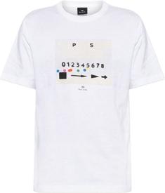 26FW 폴 스미스 지브라 패치 반팔 M2R 011R WP6868 01 WHITE DOM 썸네일 1