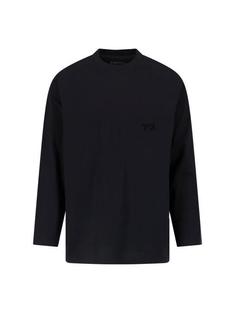 26FW 와이쓰리 긴팔 티셔츠 KQ8586 BLACK DOM 썸네일 1