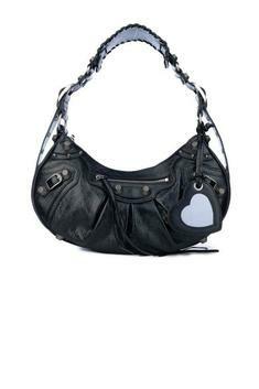 26FW 발렌시아가 르 카골 스몰 숄더백 671307 1VG9Y 1000 BLACK DOM 썸네일 2