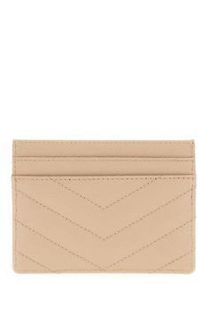 26FW 생로랑 카산드라 마틀라세 카드 케이스 423291 BOW01 2721 DARK BEIGE DOM 썸네일 3