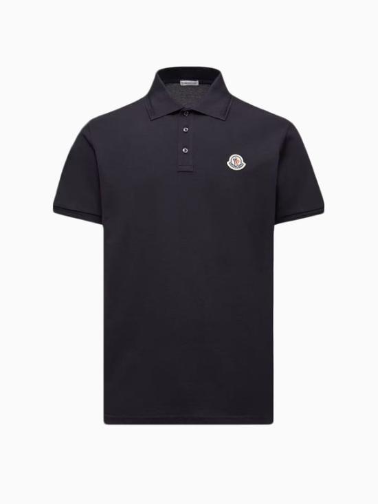 26FW 몽클레어 폴로 티셔츠 8A00011 84556 77X NIGHT BLUE DOM - Moncler