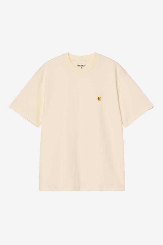 26SS 칼하트 WIP 반팔 티셔츠 I033045 3LQXX CINNERUS GOLD DOM - Carhartt