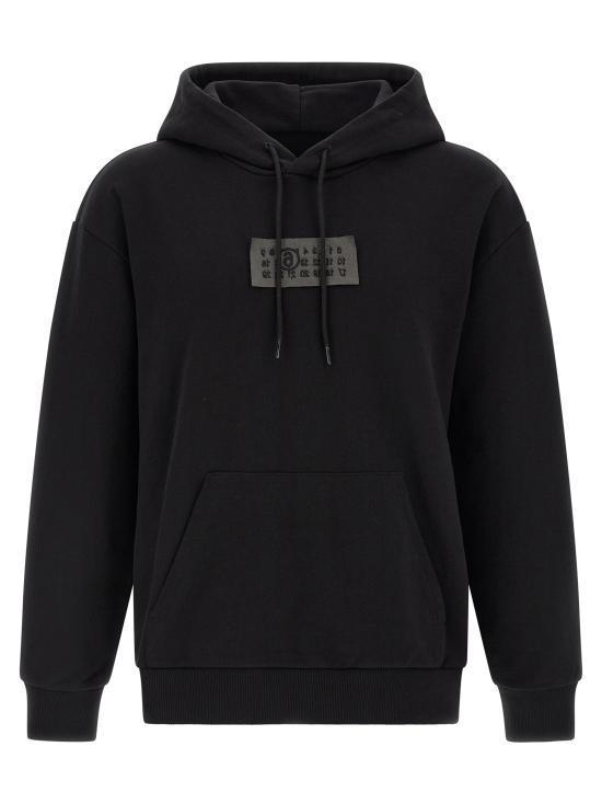 26SS MM6 메종마르지엘라 후드 티셔츠 SH2GU0034 M25014 900 BLACK DOM - MM6