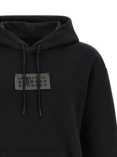 26SS MM6 메종마르지엘라 후드 티셔츠 SH2GU0034 M25014 900 BLACK DOM 썸네일 3