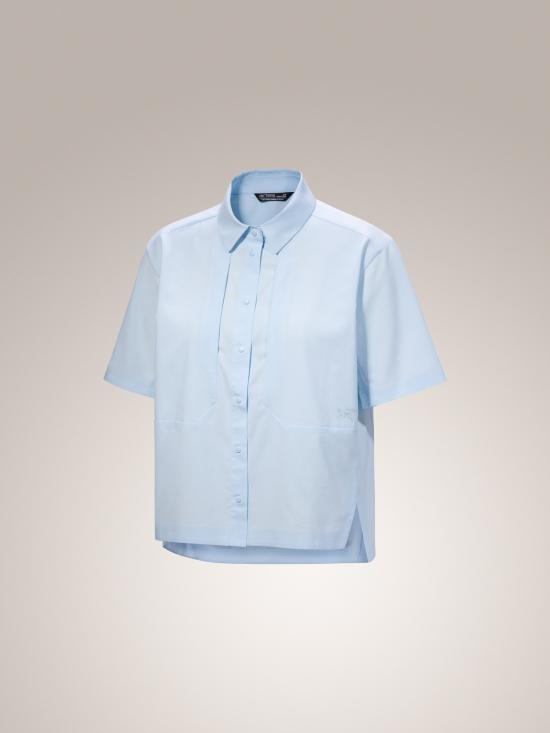 26SS 아크테릭스 반팔 티셔츠 ATQSW09498 ALPINE BLUE DOM - Arcteryx