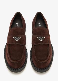 26FW 프라다 로퍼 2DE127 103 F0003 BROWN DOM 썸네일 2
