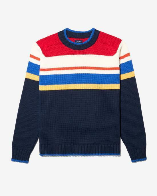 26SS 노아 스웨터 NOAU261MRST028MT MULTI STRIPED DOM - NOAH