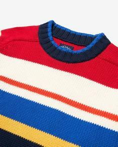 26SS 노아 스웨터 NOAU261MRST028MT MULTI STRIPED DOM 썸네일 2