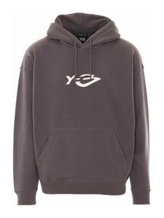 26FW 와이쓰리 후드 티셔츠 KZ0841 GREYFIVE DOM 썸네일 1