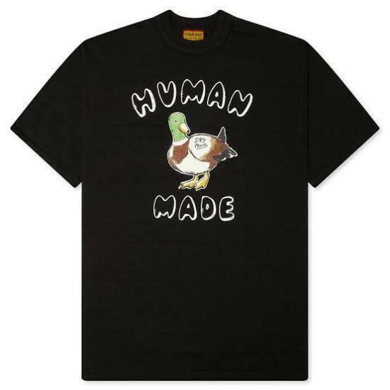 26SS 휴먼메이드 반팔 티셔츠 HM31TE022 BLACK DOM - Human Made