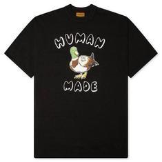 26SS 휴먼메이드 반팔 티셔츠 HM31TE022 BLACK DOM 썸네일 1