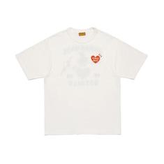 26SS 휴먼메이드 반팔 티셔츠 HM31TE017 WHITE DOM 썸네일 1