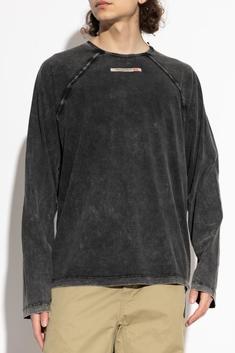26FW 디젤 긴팔 티셔츠 A23181 0KNCW 900A DARK GREY DOM 썸네일 2
