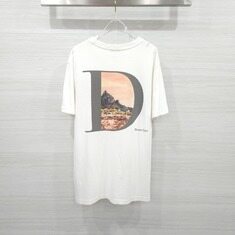 [럭스유] S / 디올 X 잭 케루악 D로고 한정판 반팔 티셔츠 293J696D0753 썸네일 1