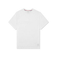 톰브라운 26SS 사이드 슬릿 릴렉스핏 티셔츠 화이트 MJS067A 00042 100 썸네일 1