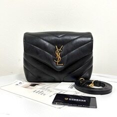 생로랑 모노그램 루루 토이백 블랙 (678401) 썸네일 7
