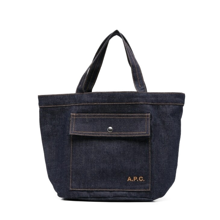 아페쎄 A.P.C 제이드 토트 백 COHIZ M67083 IAI 데님 에코백 - A.P.C.