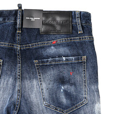 [로로모다] 디스퀘어드 데님 디스트레스드 이펙트 크롬 여성 진 / 75LB0527-S30708-470 썸네일 5